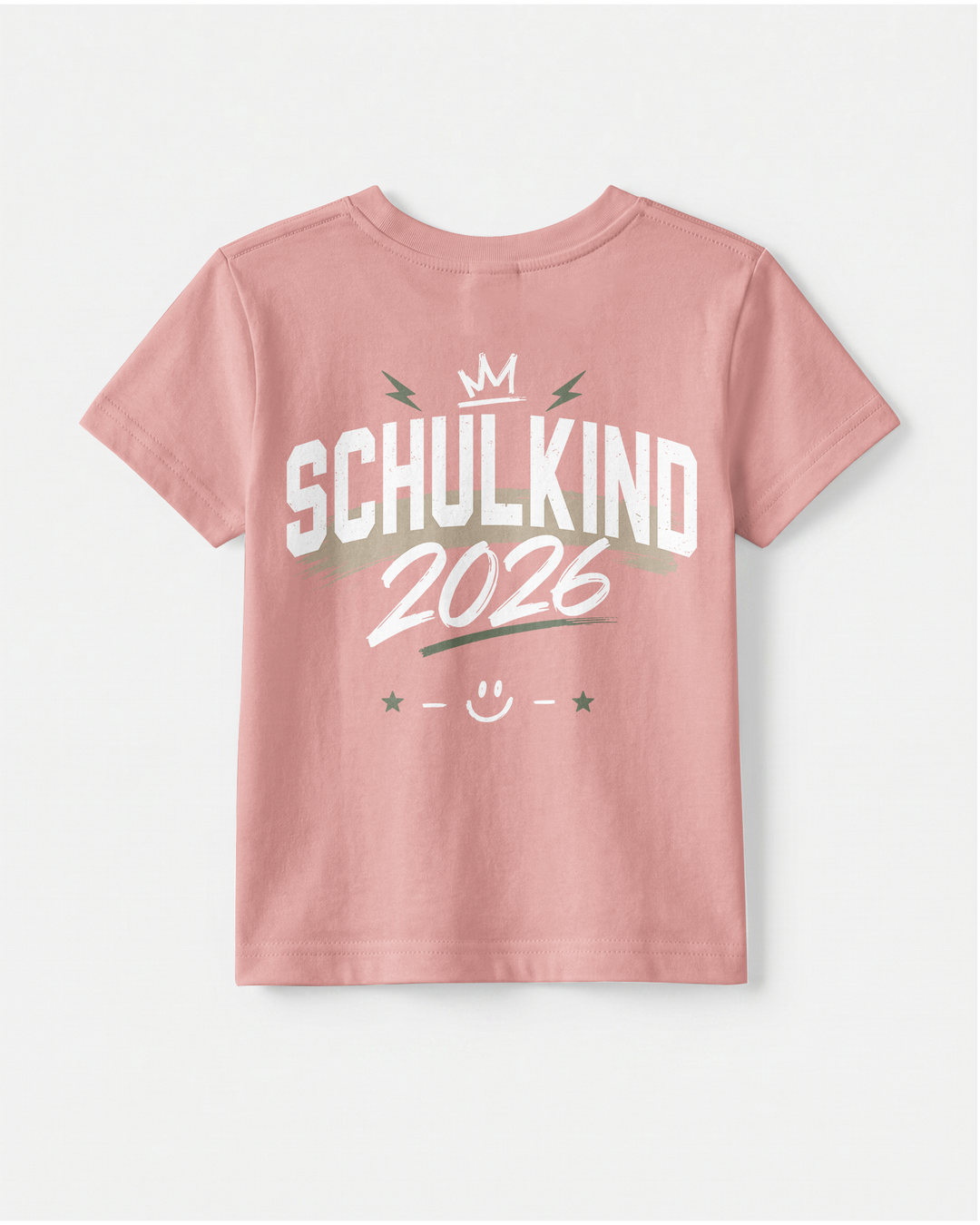 Custom Name First Day of School 2026 Bamboo Crewneck T-Shirt