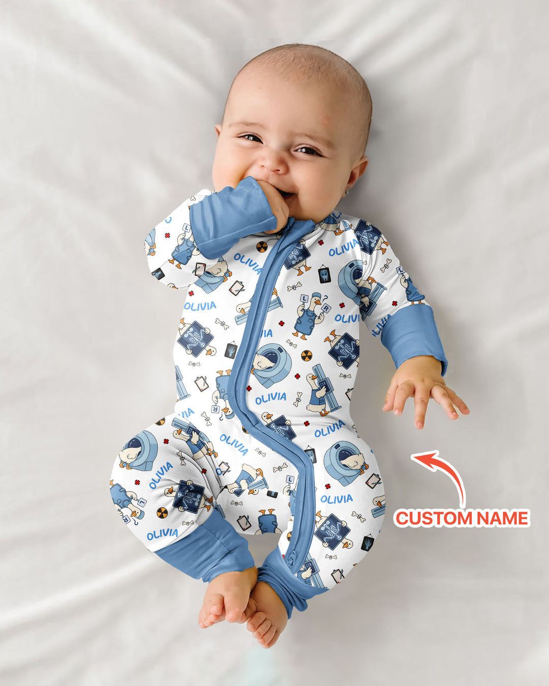 Plantilla PERSONALIZADA Bambú Convertible con Cremallera