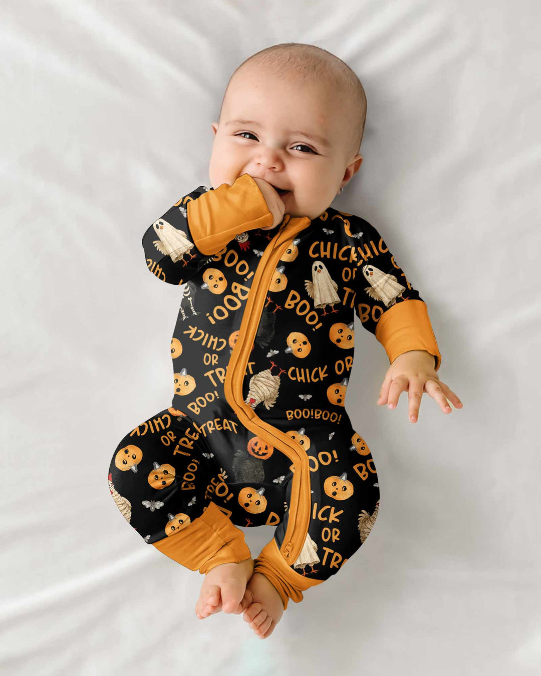 Halloween Chick or Treat Bamboo Convertible Zippy