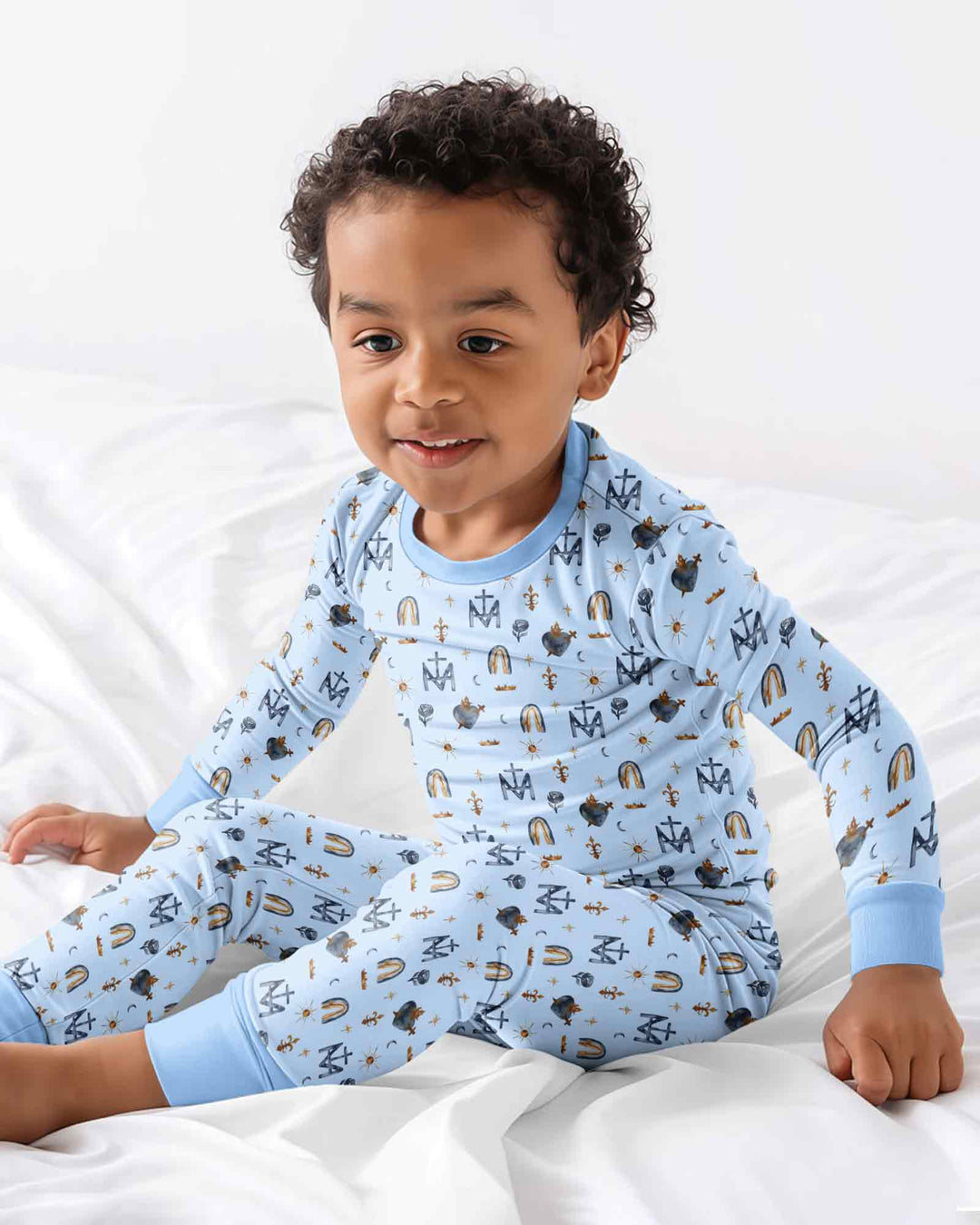 Immaculate Heart Bamboo Two Piece Long Sleeve Pajama Set