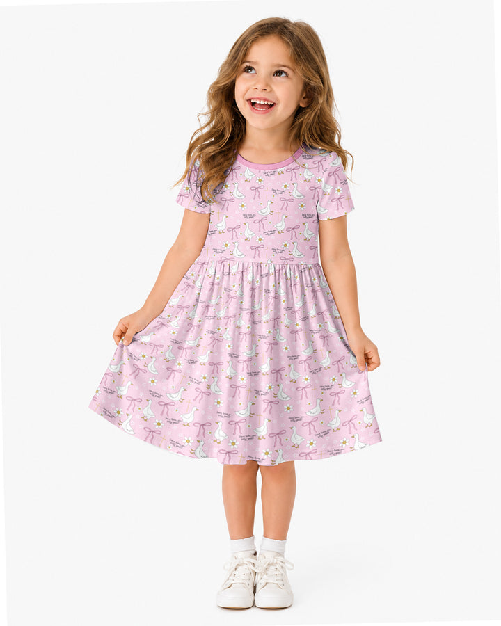 Vorlage Bambus Twirl Kleid