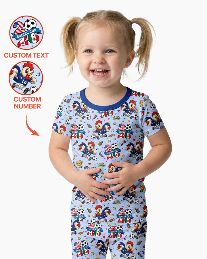 Conjunto de Pijama de Dos Piezas de Bambú con Mangas Cortas y Pantalones Cortos