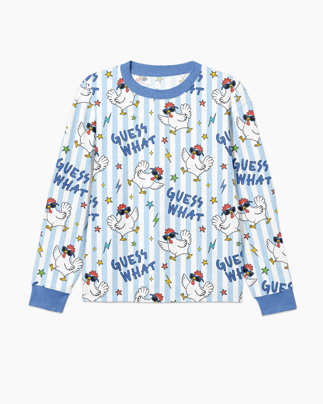 Guess What? Chicken Butt! Bamboo Men's Pajama Set
