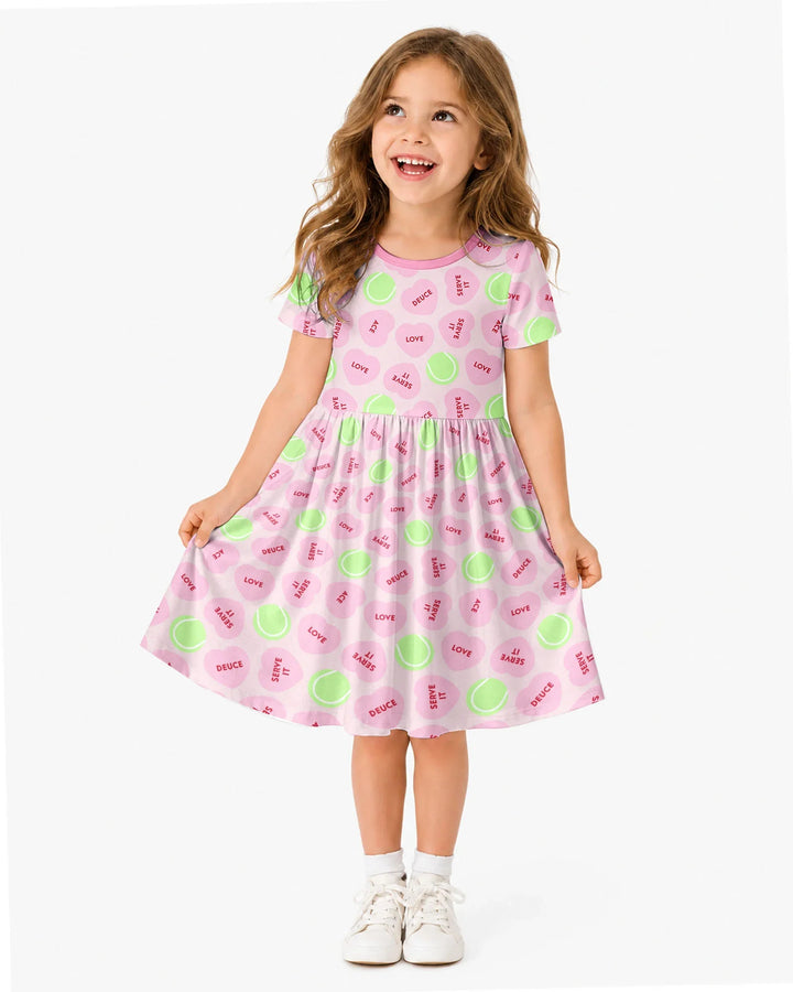 Tennis with Love Bamboo Twirl Dress