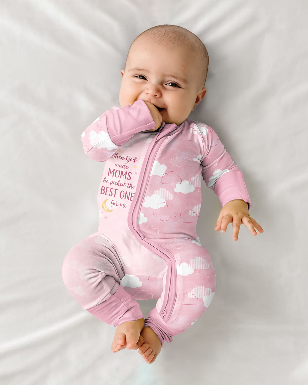 God Made The Best Mom Bamboo Convertible Zippy