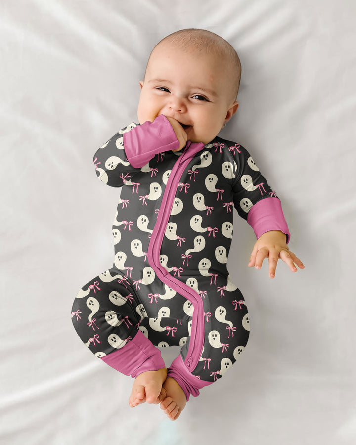Little Ghosts Bamboo Convertible Zippy For Halloween