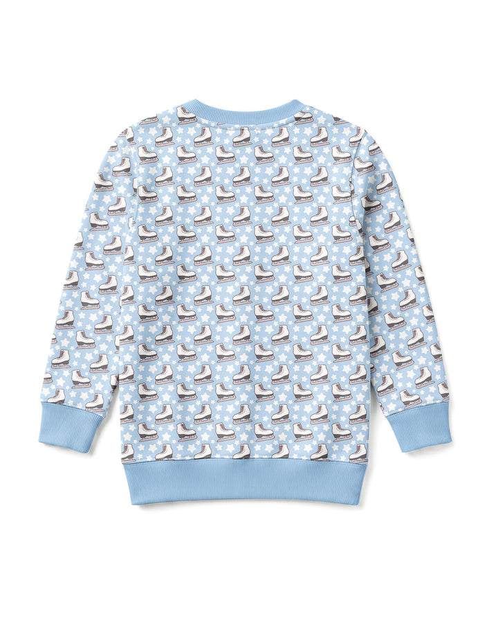 Ice Skating Bamboo Crewneck Sweatshirt
