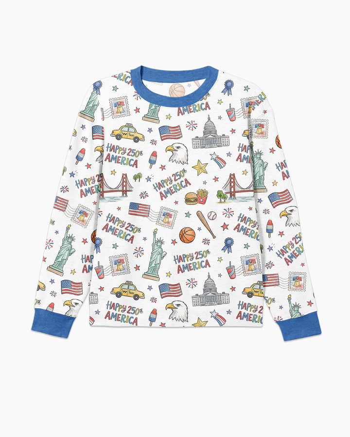 America 250 Celebration Bamboo Men's Pajama Set