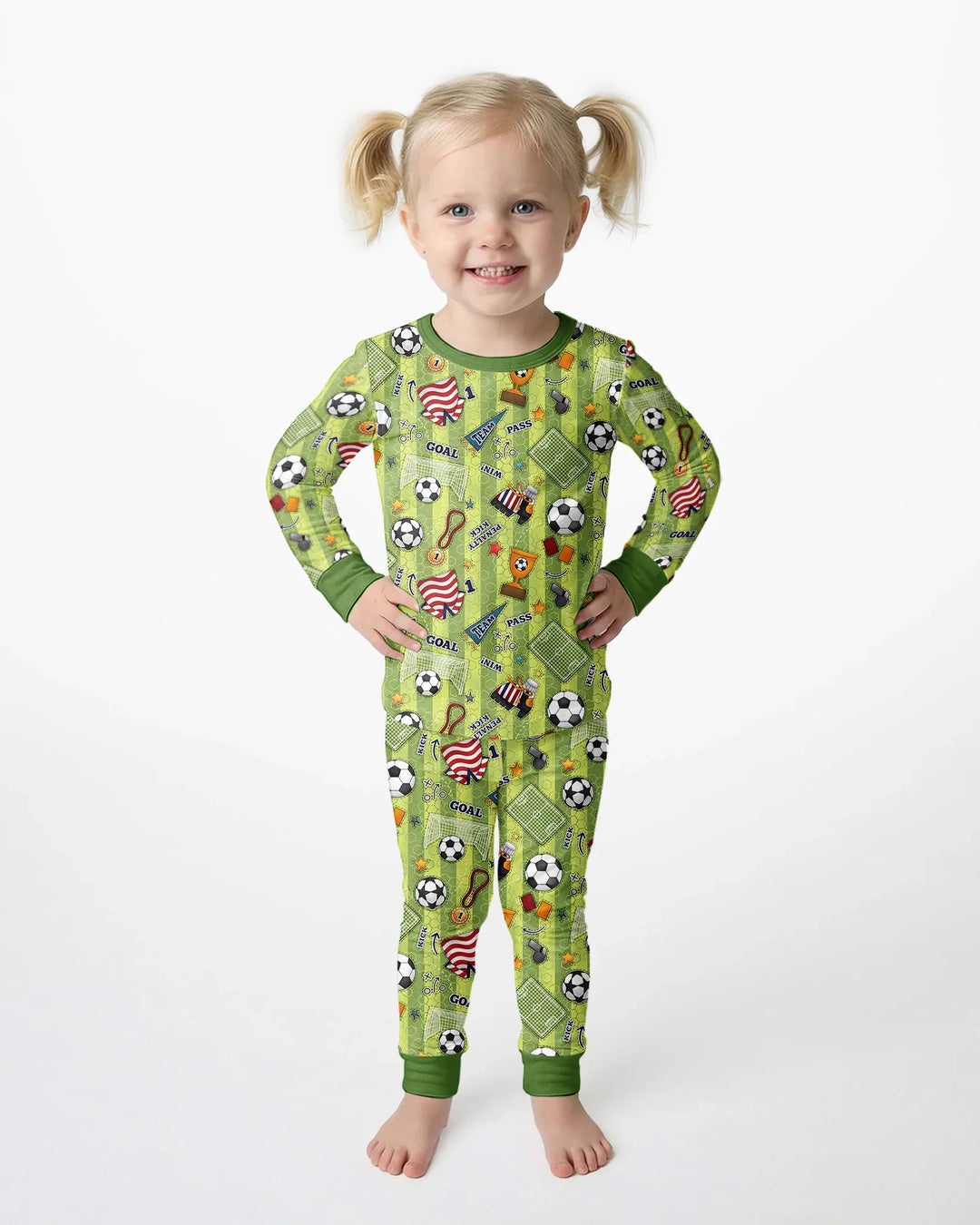 Conjunto de pijama de dos piezas de bambú de manga larga