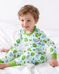 Sana Sana Colita De Rana Bamboo Two Piece Long Sleeve Pajama Set