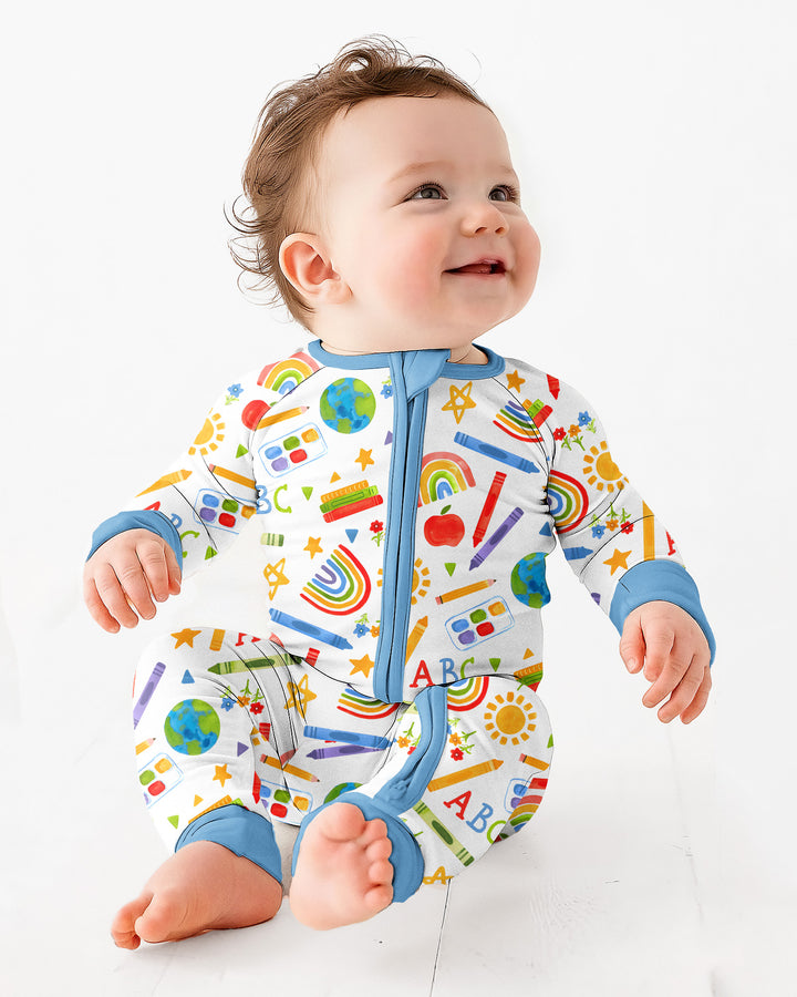 School Scribbles Bamboo Convertible Zippy