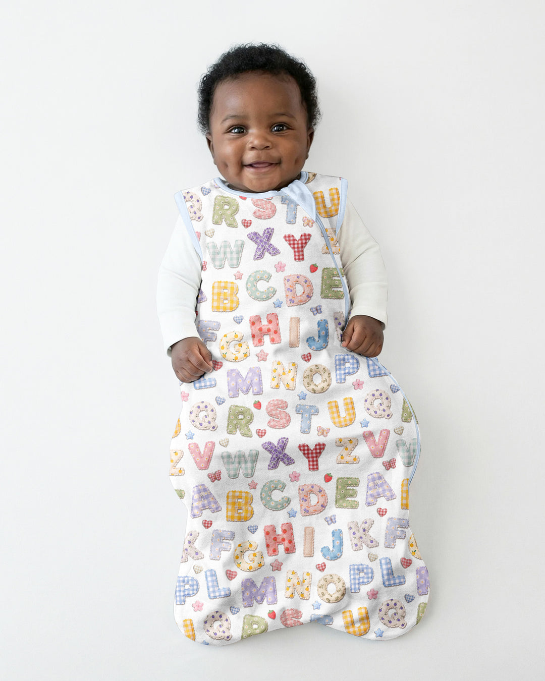 Fabric Alphabet Letters Bamboo Sleep Bag