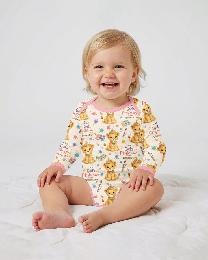 Gerippte Babykleidung mit individuellem Foto - Weich &amp; Skizzenhaft