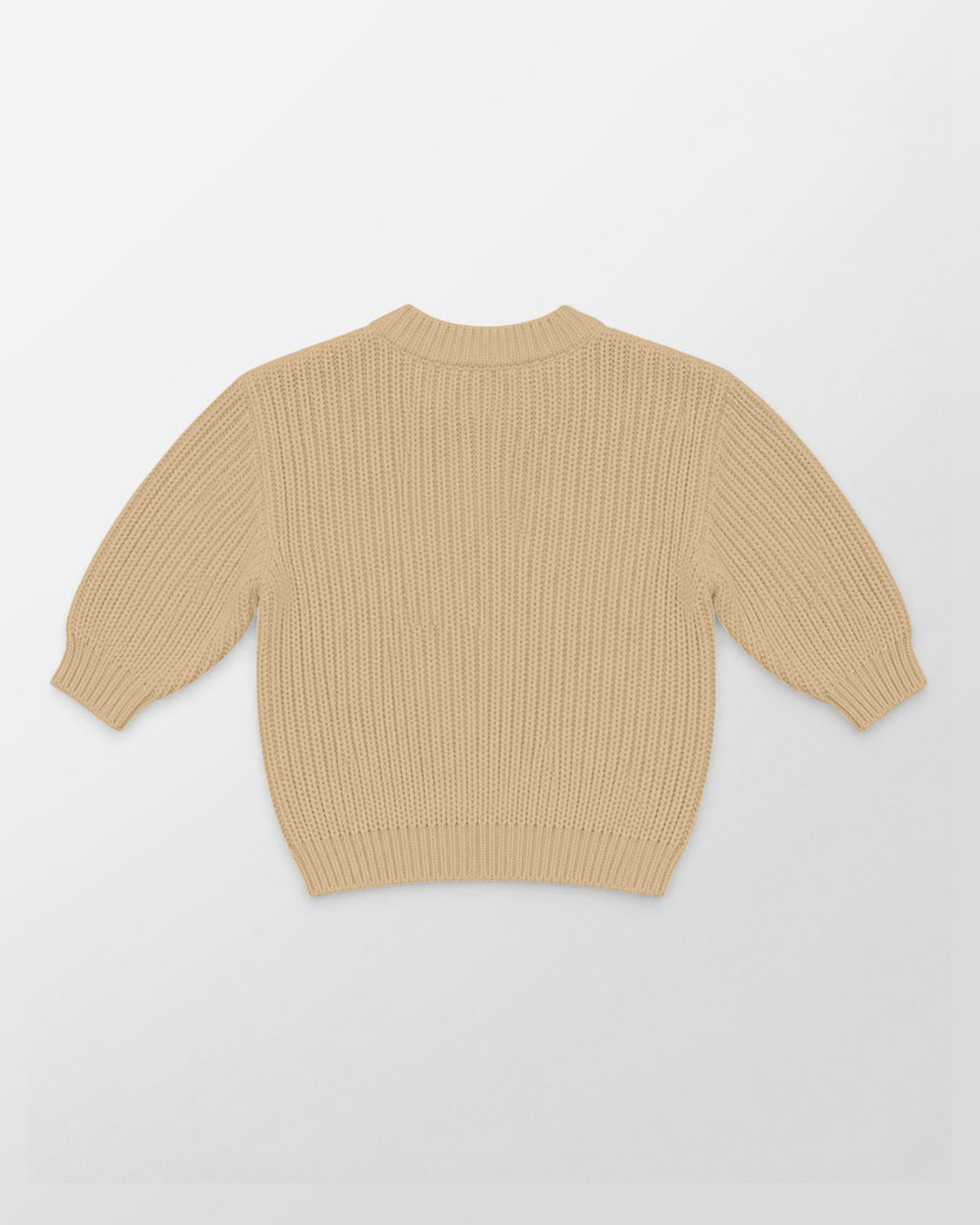 Embroidered Baby Name Bamboo Knit Sweater Bubble