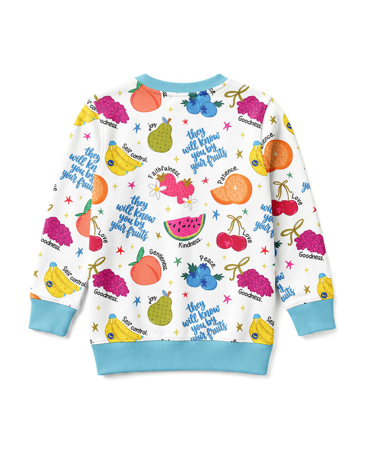 They Will Know You By Your Fruits Bamboo Crewneck Sweatshirt