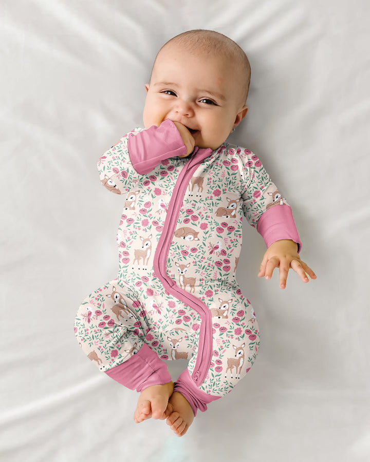 Little Deer Meadow Bamboo Convertible Zippy