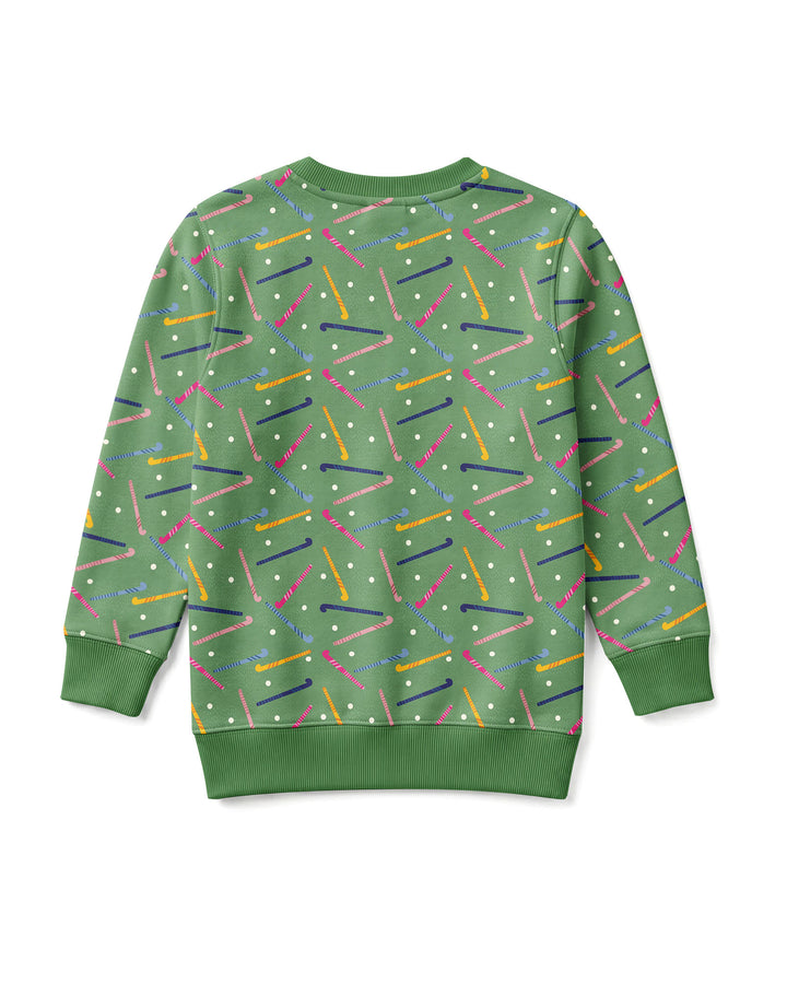 Field Hockey Fun Bamboo Crewneck Sweatshirt
