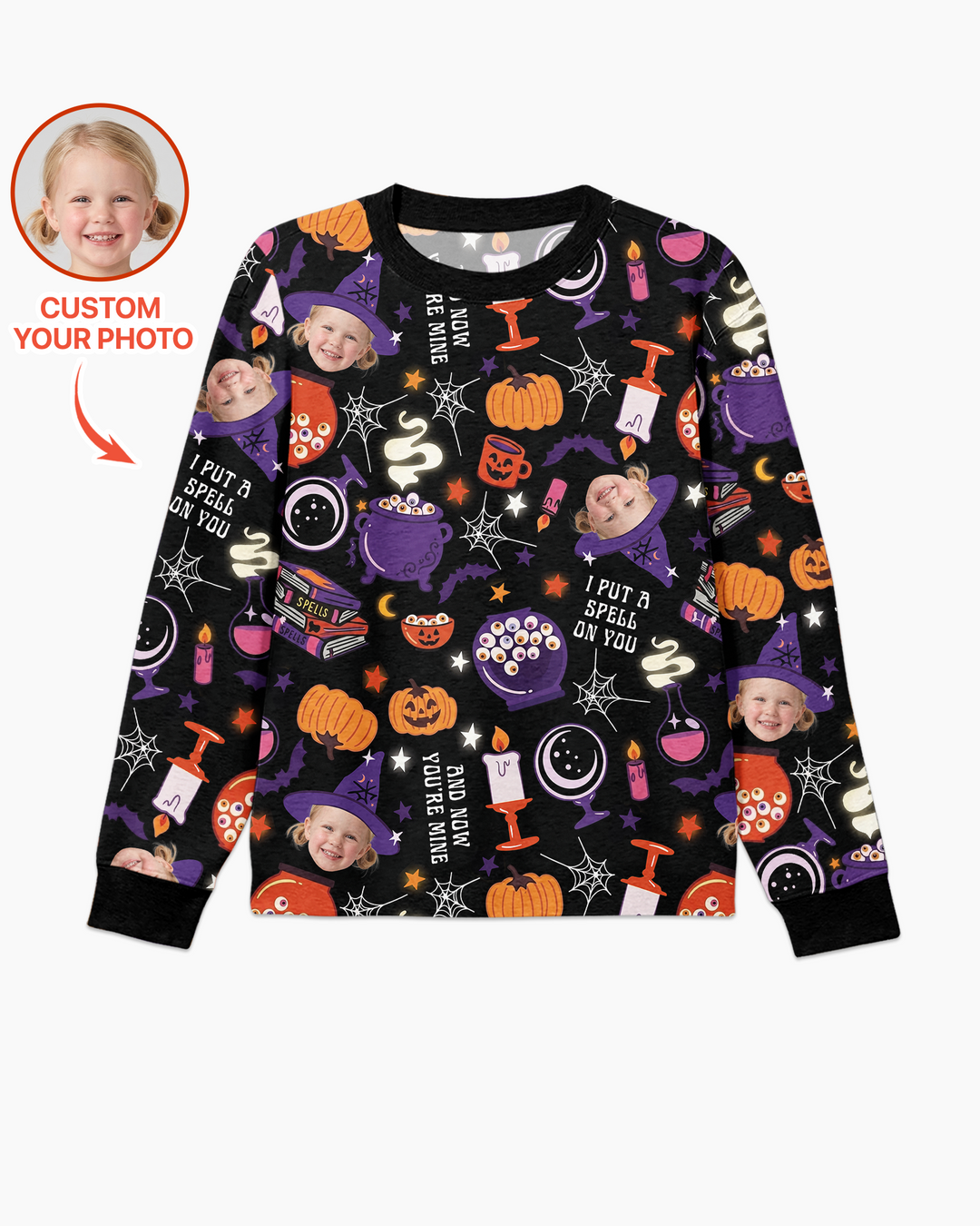 Halloween Little Witch Bamboo Men's Pajama Set