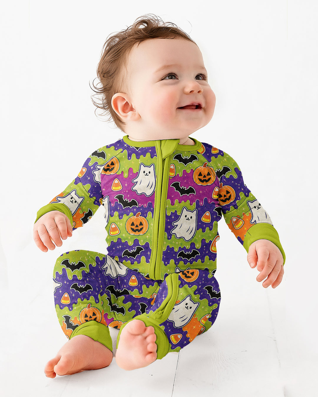 Spooky Slime Cuties Bamboo Convertible Zippy