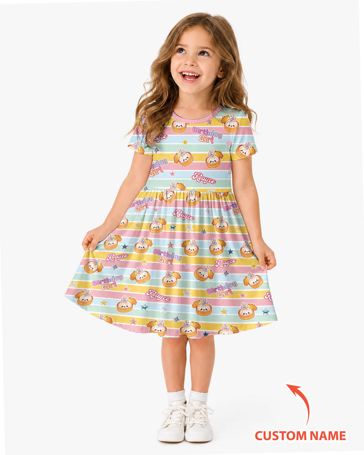 Vorlage Bambus Twirl Kleid