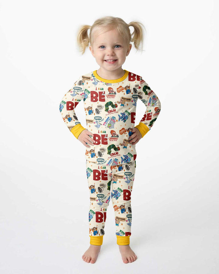 I Can Be Bamboo Two Piece Long Sleeve Pajama Set