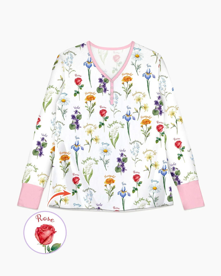 Marian Garden Bamboo Women Pajama Set