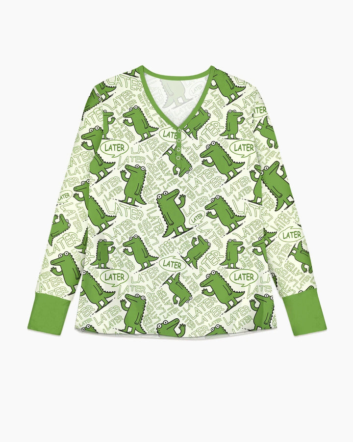 Vorlage Bambus Damen Pyjama Set