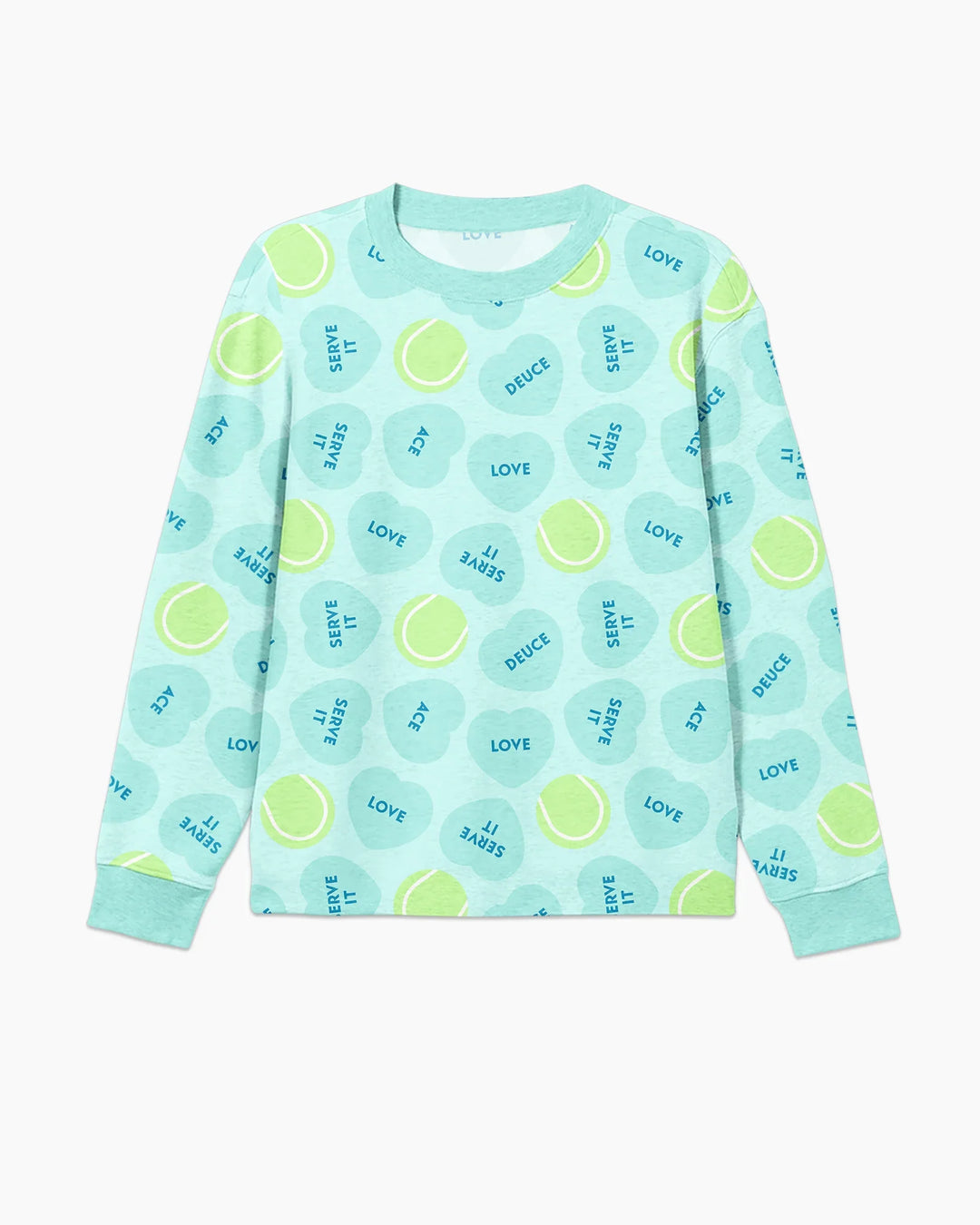 Tennis with Love Bamboo Men's Pajama Set