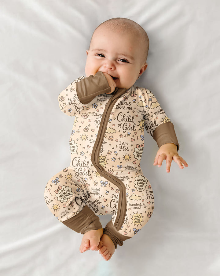 Gerippte Babykleidung mit individuellem Foto - Weich &amp; Skizzenhaft