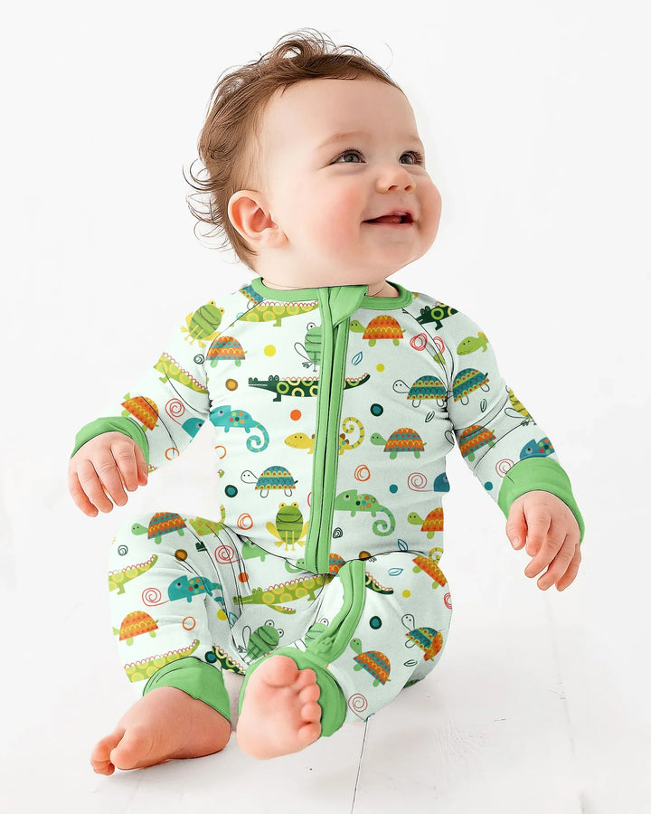 Gerippte Babykleidung mit individuellem Foto - Weich &amp; Skizzenhaft