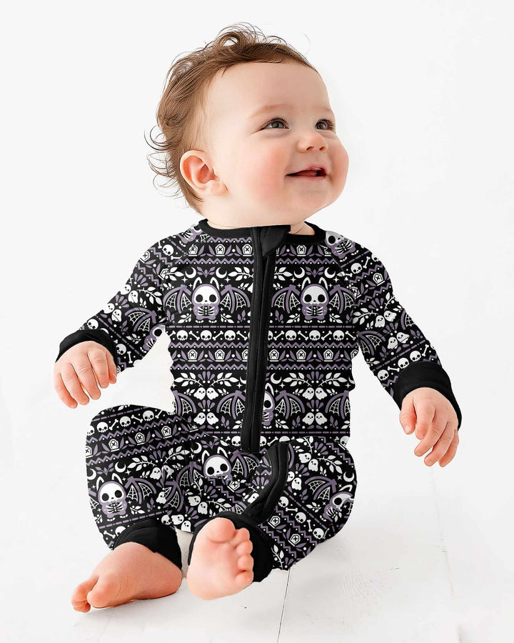Batty Fair Isle Bamboo Convertible Zippy