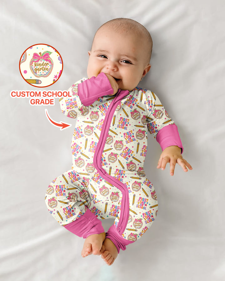 Gerippte Babykleidung mit individuellem Foto - Weich &amp; Skizzenhaft