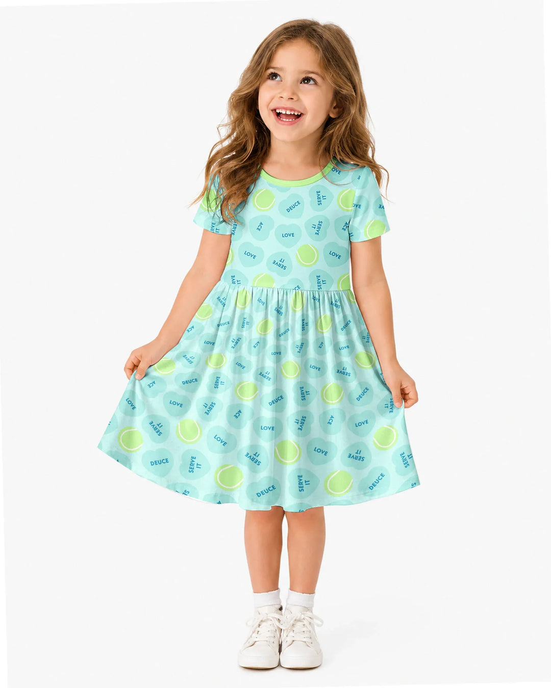 Tennis with Love Bamboo Twirl Dress