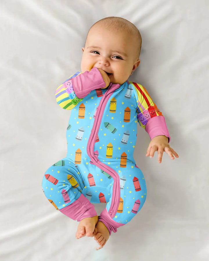 Gerippte Babykleidung mit individuellem Foto - Weich &amp; Skizzenhaft