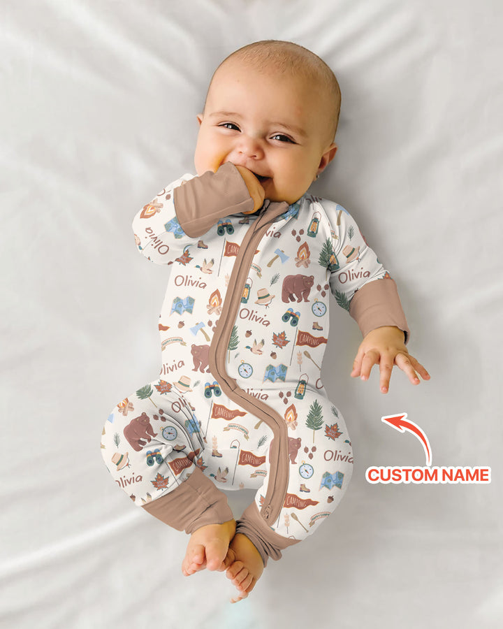 Gerippte Babykleidung mit individuellem Foto - Weich &amp; Skizzenhaft