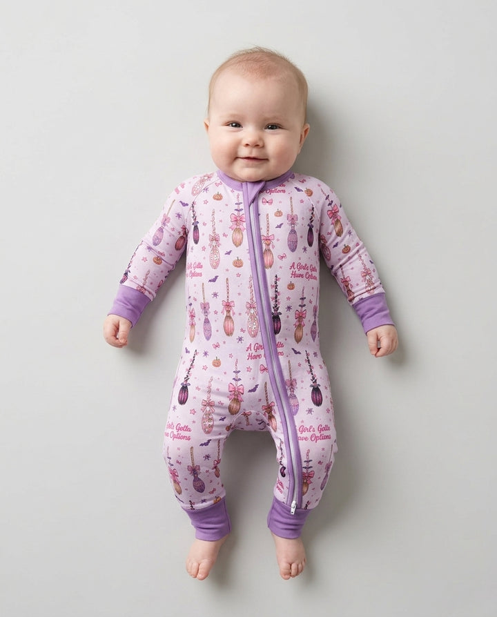 A Girl's Gotta Have Options Witch Brooms Bamboo Convertible Zippy