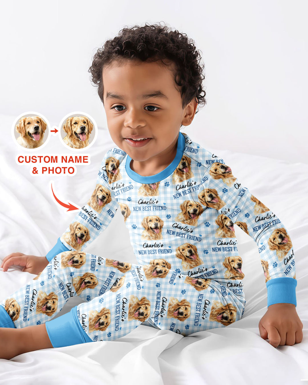 New Best Friend Bamboo Two Piece Long Sleeve Pajama Set