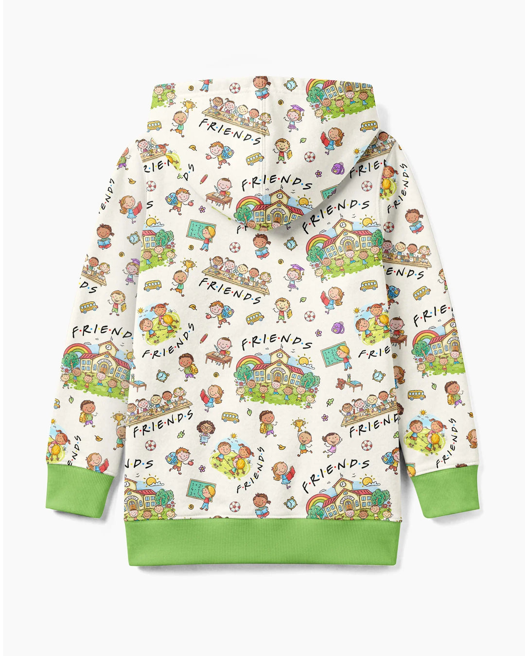 School Friends Forever Bamboo Zip Hoodie