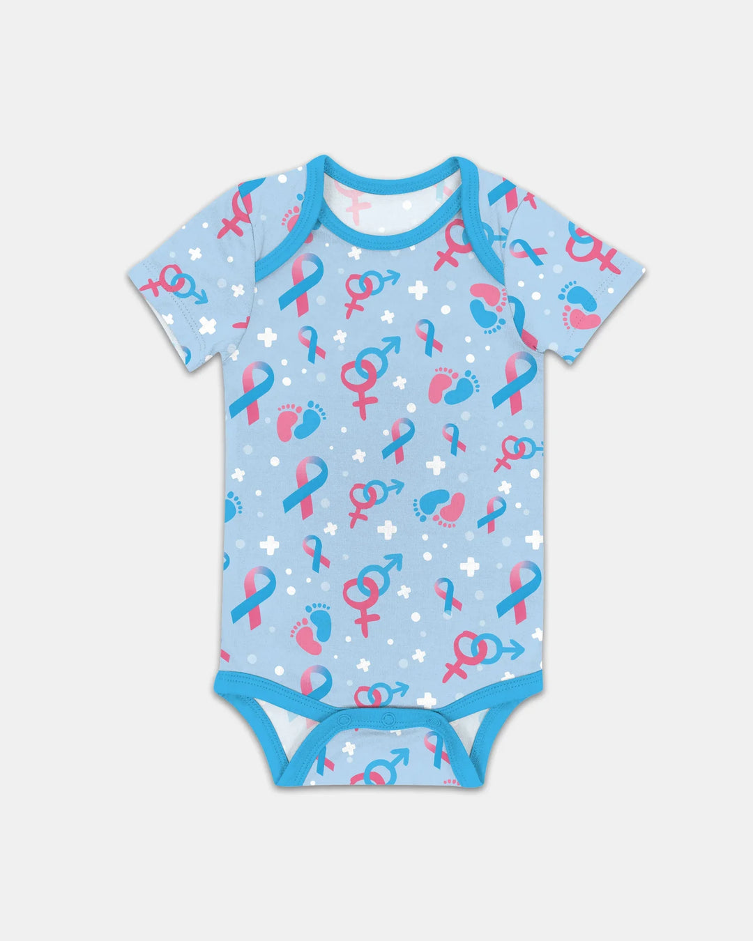 Gerippte Babykleidung mit individuellem Foto - Weich &amp; Skizzenhaft