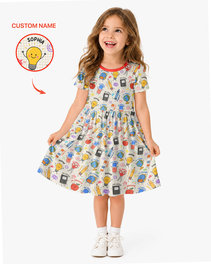 Vorlage Bambus Twirl Kleid