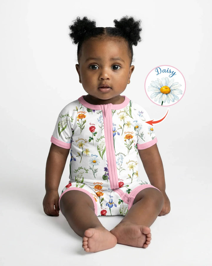 Marian Garden Bamboo Shorty Zippy
