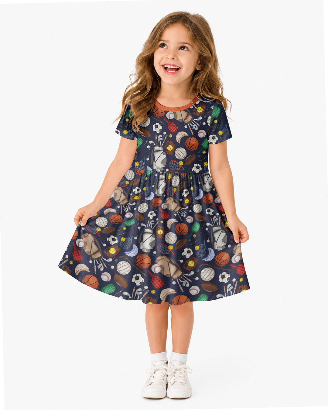 Sports Equipment Bamboo Twirl Dress
