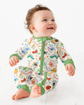Gerippte Babykleidung mit individuellem Foto - Weich &amp; Skizzenhaft