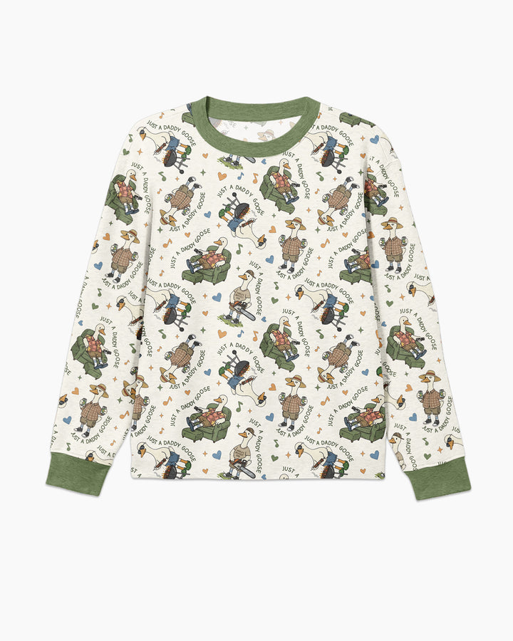 Just A Daddy Goose Family Matching Bamboo Men's Pajama Set