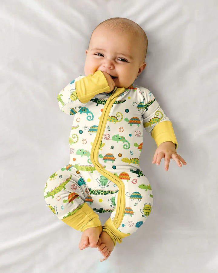 Gerippte Babykleidung mit individuellem Foto - Weich &amp; Skizzenhaft