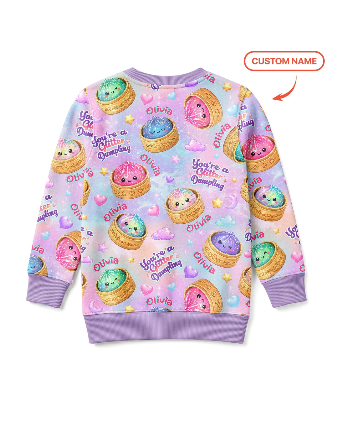 Maßgeschneiderter Bambus Rundhals-Sweatshirt