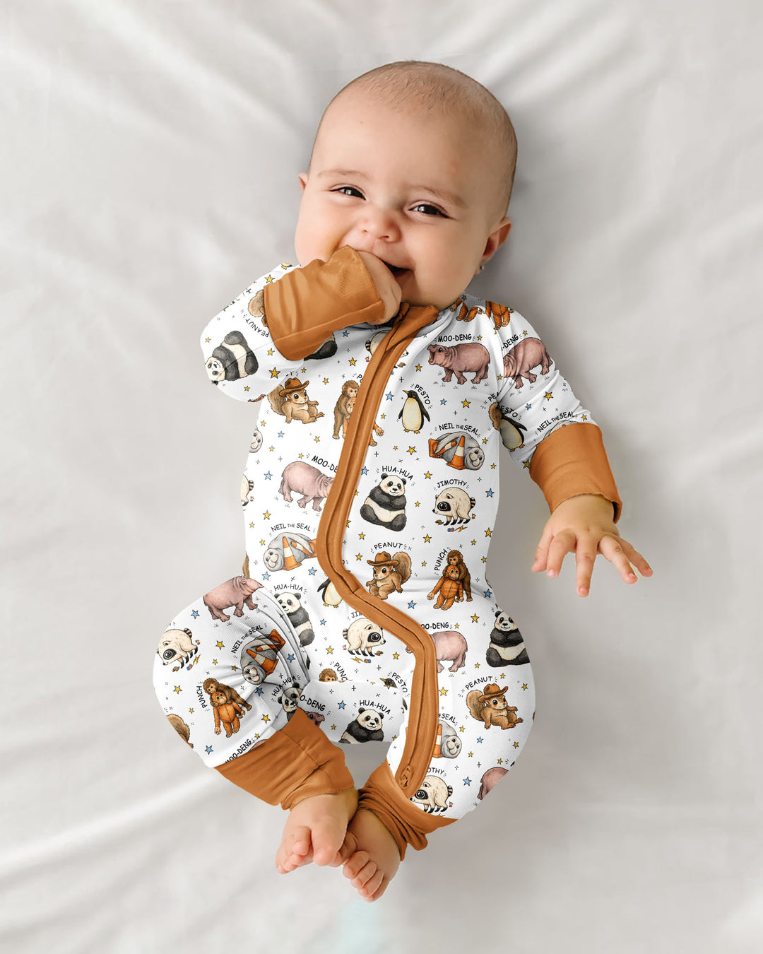 Cute Viral Animals Bamboo Convertible Zippy