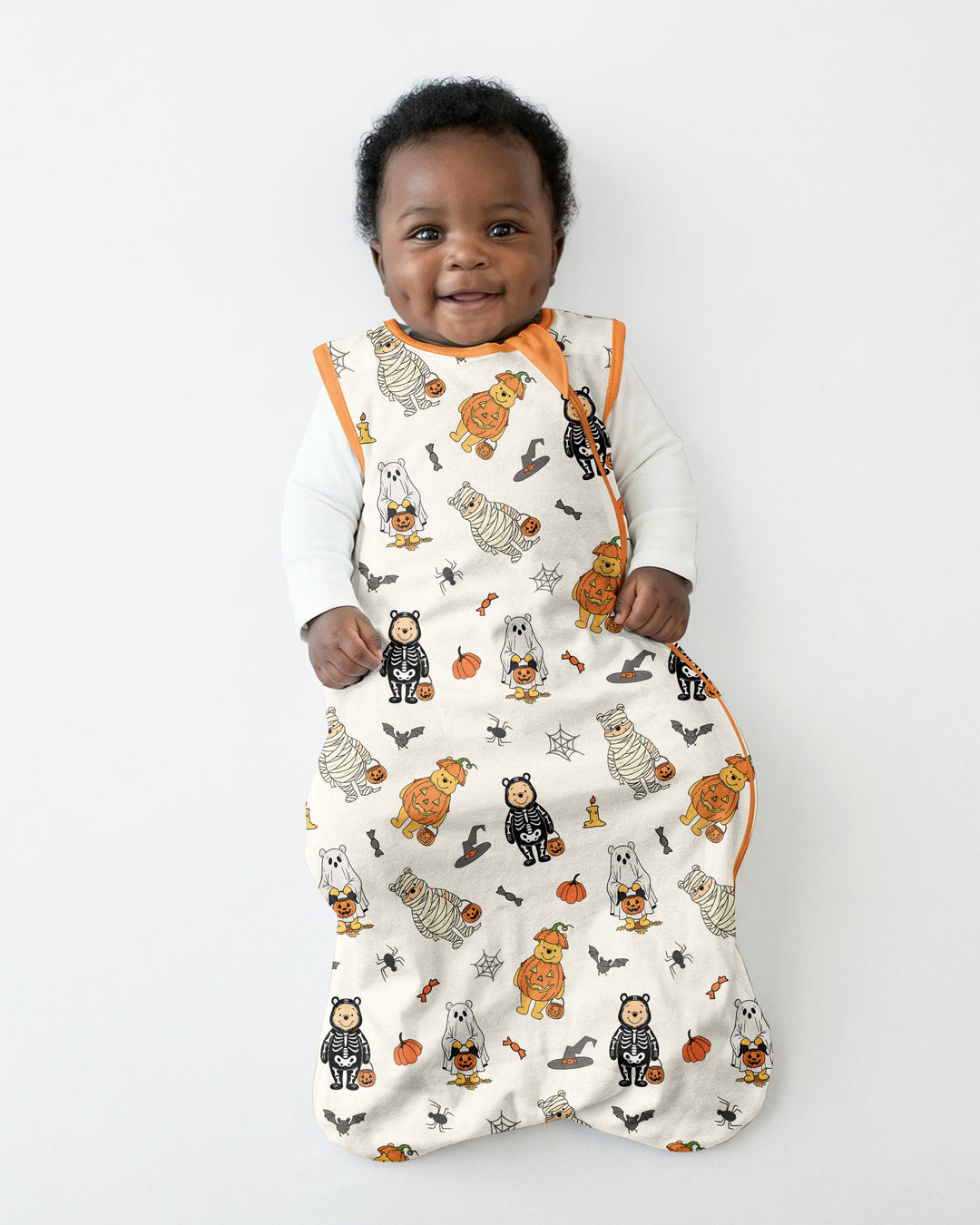 Retro Trick Or Treat Bamboo Sleep Bag