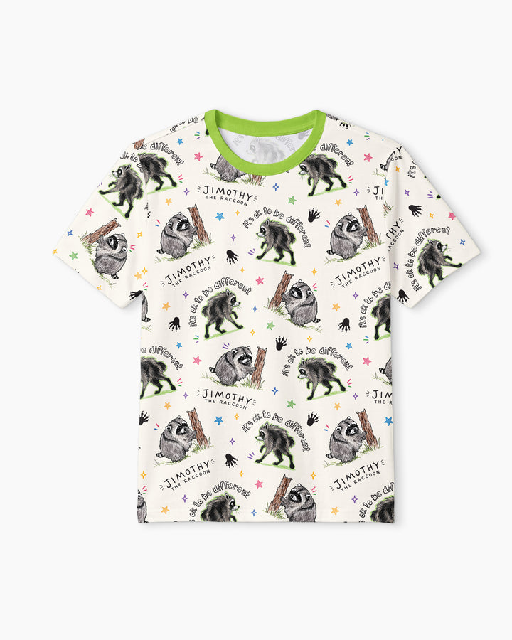It's Okay to be Jimothy Bamboo Men Short Sleeve Short Pajama Set