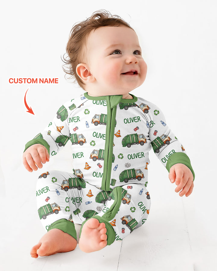 Gerippte Babykleidung mit individuellem Foto - Weich &amp; Skizzenhaft